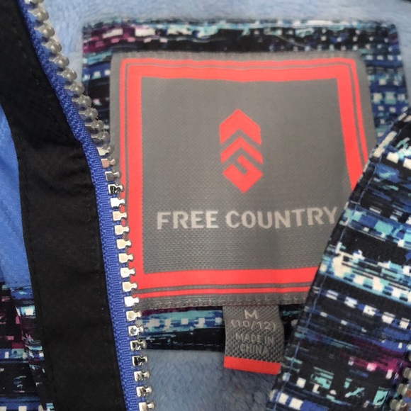 Free Country kids winter jacket used in great shape size 10/12 - Picture 2 of 3